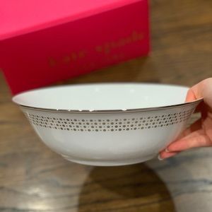 New Kate Spade Richmont Road Serving Bowl 8.5”